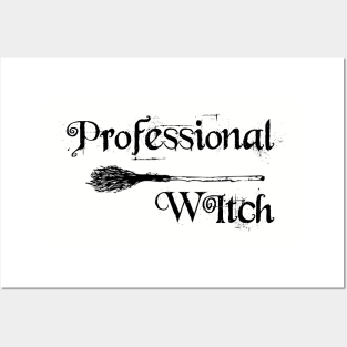 Professional Witch Posters and Art